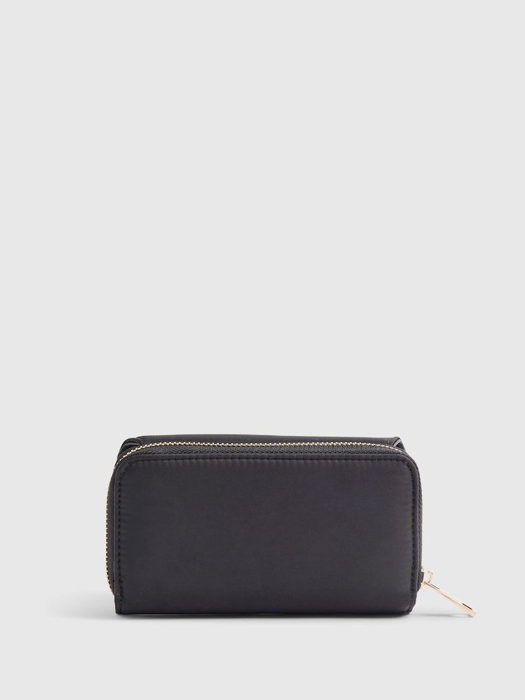 River Island Black Nylon Logo Purse - Image 2 of 5
