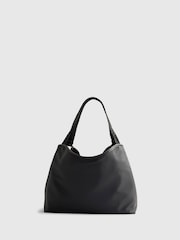 River Island Black Nylon Slouch Shoulder Bag - Image 3 of 6