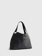 River Island Black Nylon Slouch Shoulder Bag - Image 4 of 6