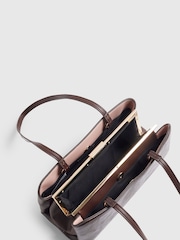 River Island Red Metal Frame Shoulder Bag - Image 4 of 5