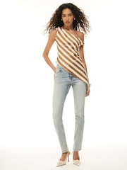 River Island Blue Mid Rise Cigarette Leg Jeans - Image 1 of 3