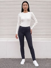 Roman Blue Cord straight Leg Trouser - Image 2 of 4