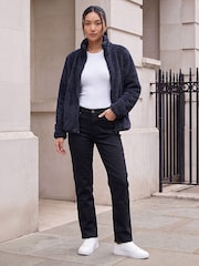 Roman Blue Sherpa Fleece Jacket - Image 3 of 4