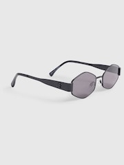 River Island Slim Hexangonal Sunglasses - Imagen 2 de 5