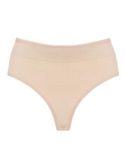 Pour Moi Nude Hourglass Shapewear Firm Tummy Control Thong - Image 4 of 5