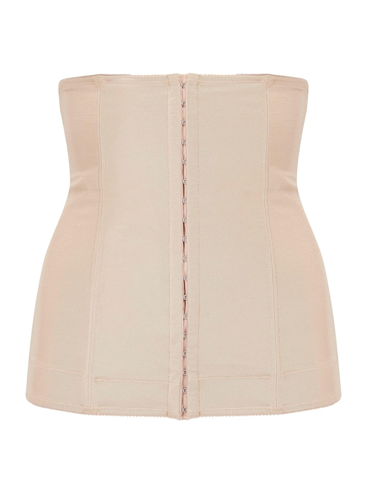 Pour Moi Lingerie Nude Hourglass Shapewear Firm Tummy Control Waist Cincher - Image 1 of 5