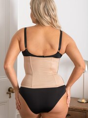 Pour Moi Lingerie Nude Hourglass Shapewear Firm Tummy Control Waist Cincher - Image 3 of 5