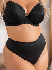 Pour Moi Hourglass Shapewear Fester Tanga mit hoher Taille und Bauchkontrolle - Bild 3 von 5