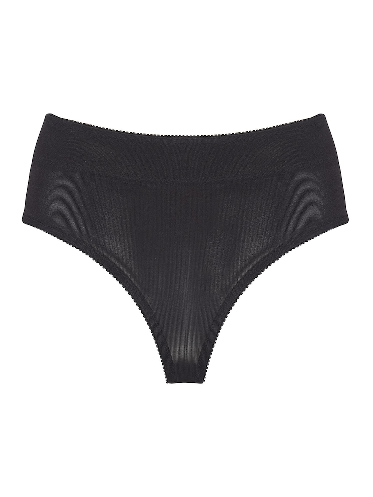 Pour Moi Hourglass Shapewear Fester Tanga mit hoher Taille und Bauchkontrolle - Bild 5 von 5