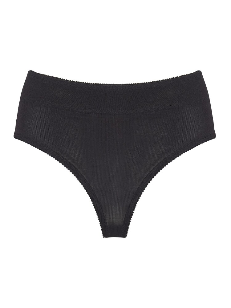 Pour Moi Black Hourglass Shapewear Firm Tummy Control Thong - Image 5 of 5 Pour Moi Black Hourglass Shapewear Firm Tummy Control Thong - Image 5 of 5