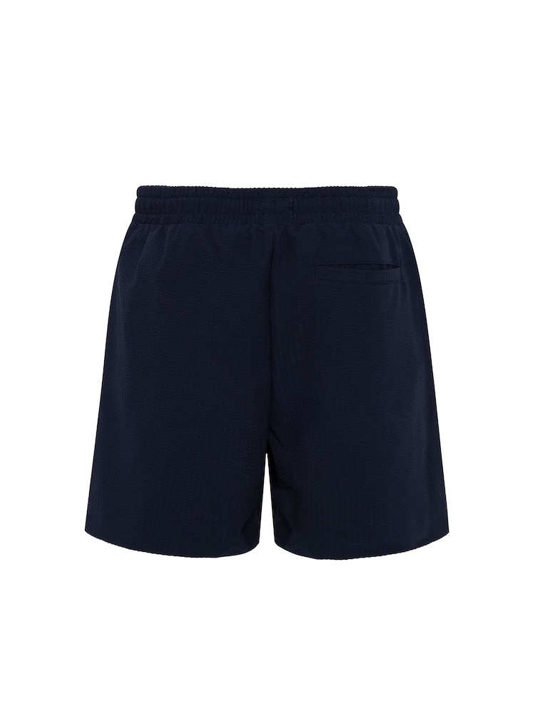 Chelsea Peers Black Textured Swim Shorts - Image 6 of 6 Chelsea Peers Black Textured Swim Shorts - Image 6 of 6