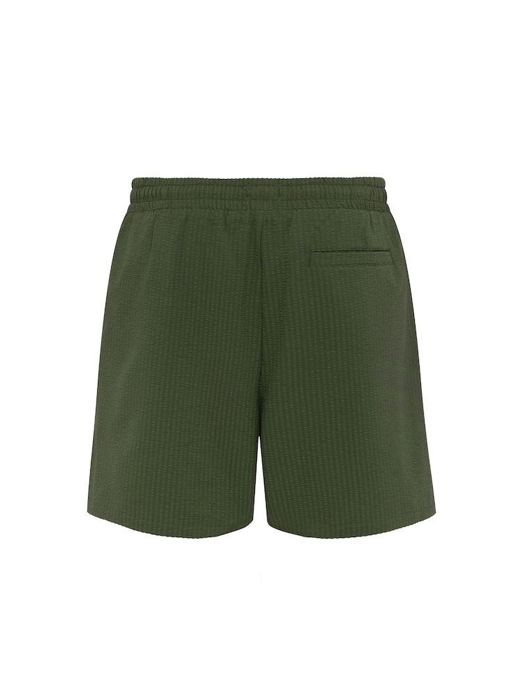 Chelsea Peers Green Textured Swim Shorts - Image 6 of 6 Chelsea Peers Green Textured Swim Shorts - Image 6 of 6