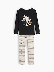 Gap Black Disney Mickey Mouse Print Pyjamas Set (6mths-5yrs) - Image 1 of 3