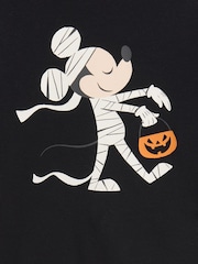 Gap Black Disney Mickey Mouse Print Pyjamas Set (6mths-5yrs) - Image 3 of 3