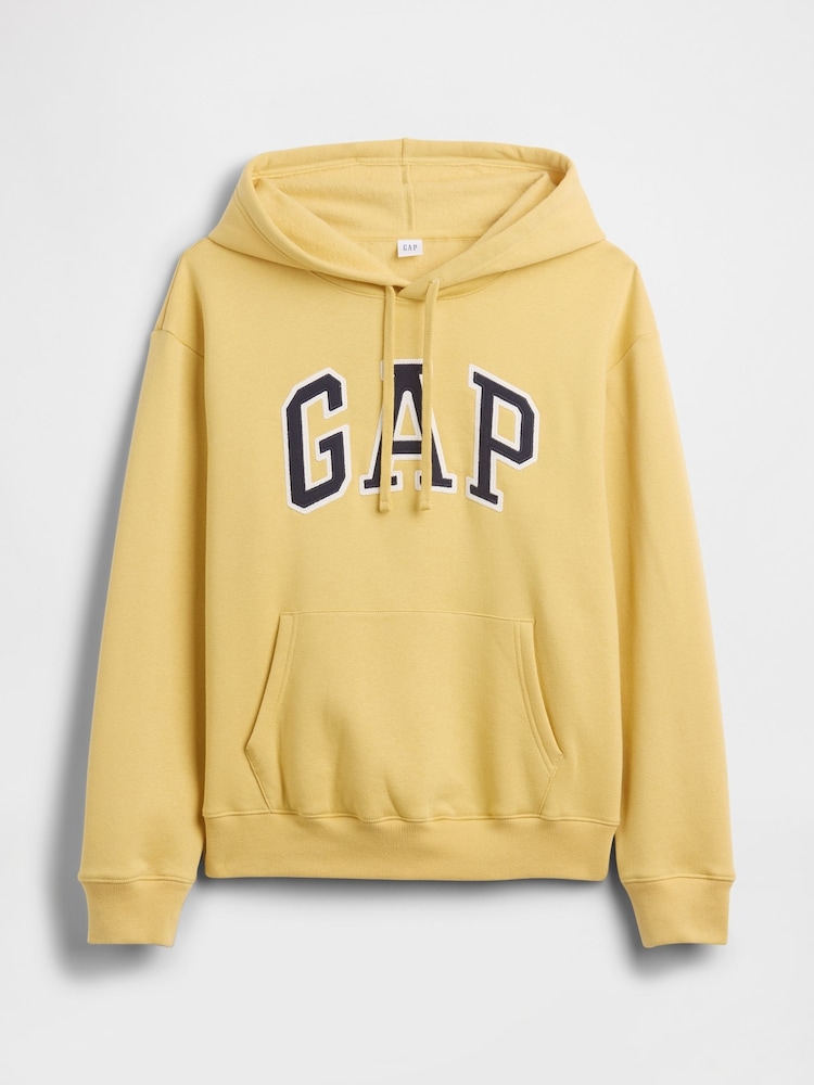 Gap Yellow Relaxed Logo Hoodie - Image 5 of 5 Gap Yellow Relaxed Logo Hoodie - Image 5 of 5