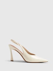 River Island логотипі бар өкшелі корт аяқ киімі - 6суретінің 2 суреті