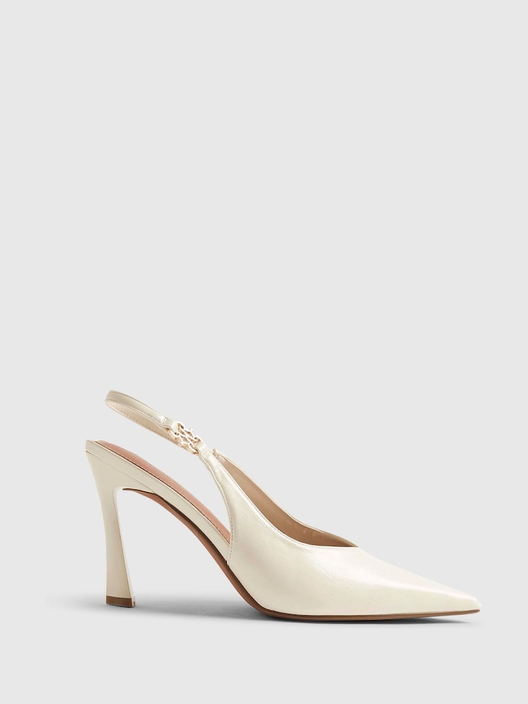 River Island логотипі бар өкшелі корт аяқ киімі - 6суретінің 2 суреті