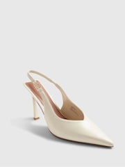 River Island логотипі бар өкшелі корт аяқ киімі - 6суретінің 3 суреті