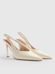 River Island логотипі бар өкшелі корт аяқ киімі - 6суретінің 4 суреті