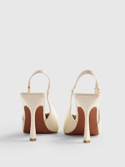 River Island логотипі бар өкшелі корт аяқ киімі - 6суретінің 6 суреті