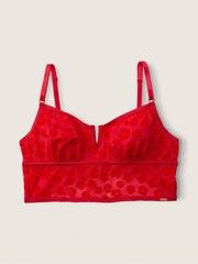 Victoria's Secret PINK Red Pepper Velvet Lightly Lined Bralette - Image 3 of 4