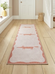 Scion Pink/Terra Mr Fox Washable Runner - Image 1 of 4