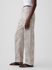 Jean Gap taille haute imprimé serpent - Image 3 sur 4