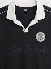 Gap Relaxed Logo Short Sleeve Rugby Shirt - Εικόνα 4 του 4