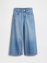 Mid wash - Gap Low Rise Geborduurde I Heart NY Baggy Jeans (5-13jaar) - Afbeelding 4 van 5