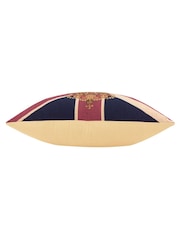 Evans Lichfield Multicolour Union Jack Lion Tapestry Fibre Fill 65x45cm Cushion - Image 3 of 4