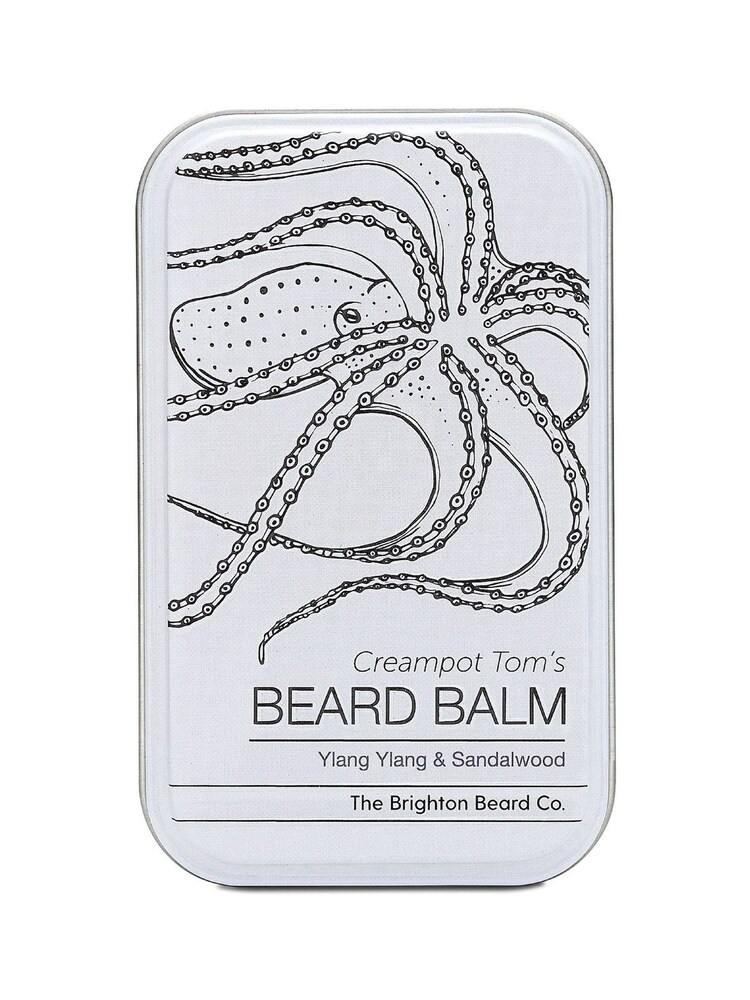 The Brighton Beard Co. Creampot Tom's Ylang Ylang & Sandalwood Beard Balm 80ml - Image 1 of 3