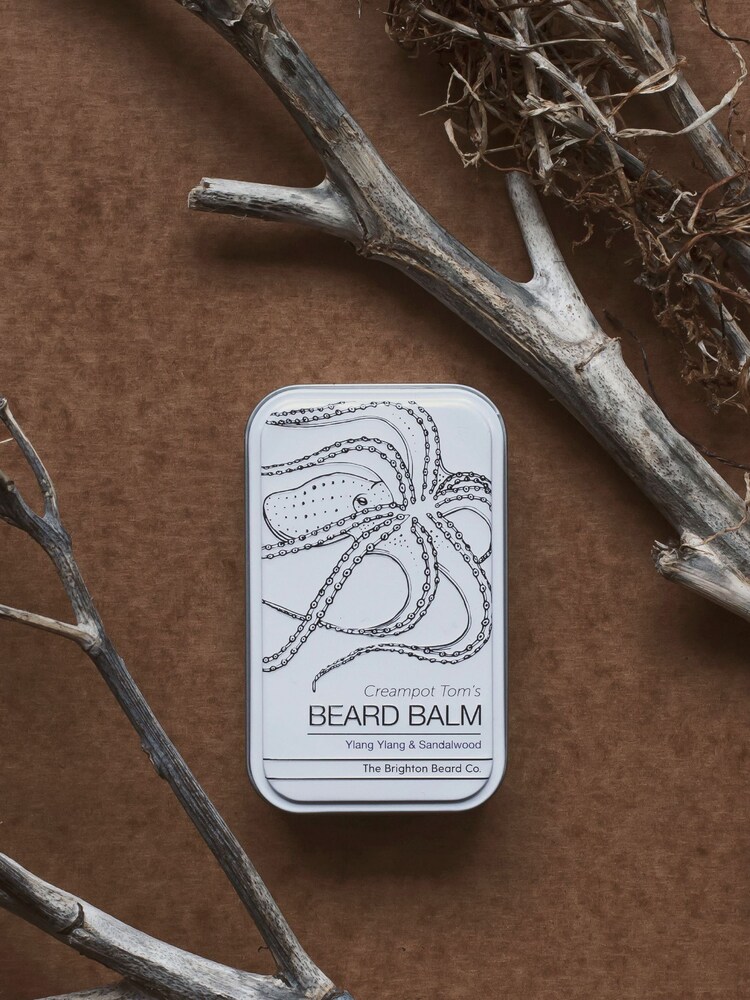 The Brighton Beard Co. Creampot Tom's Ylang Ylang & Sandalwood Beard Balm 80ml - Image 3 of 3