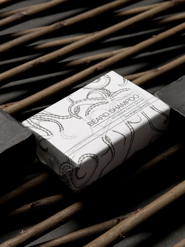 The Brighton Beard Co. The Miller's Beard Shampoo Bar 100g - Image 3 of 3
