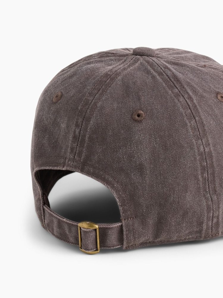 Gap Brown Overdye Logo Baseball Cap - Image 2 of 2