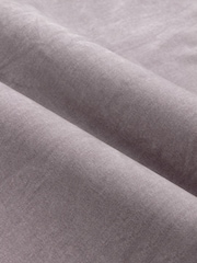 Yard Mauve Heavy Chenille Fully Lined Pencil Pleat Curtain - Image 5 of 5