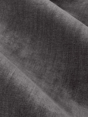 Yard Charcoal Heavy Chenille Blackout Eyelet Curtain - Image 4 of 4