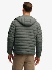 Superdry Green Hooded Fuji Lite Jacket - Image 3 of 6