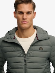 Superdry Green Hooded Fuji Lite Jacket - Image 5 of 6