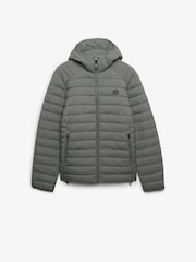 Superdry Green Hooded Fuji Lite Jacket - Image 7 of 8