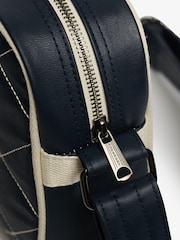 Superdry Blue Mini Alumni Crossbody Bag - Image 5 of 5