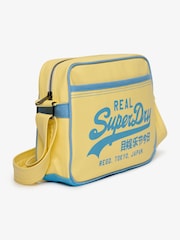 Superdry Yellow Mini Alumni Crossbody Bag - Image 3 of 4