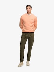 Superdry Orange Essential Logo Crew Sweatshirt - Image 5 of 5