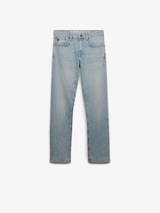 أزرق - جينز قطن كلاسيكي بقصّة رِجل مستقيمة ضيّقة من Superdry - Image 6 of 6