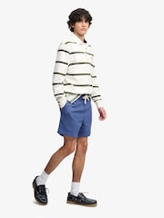 Superdry Blue Monogram Shorts - Image 4 of 6