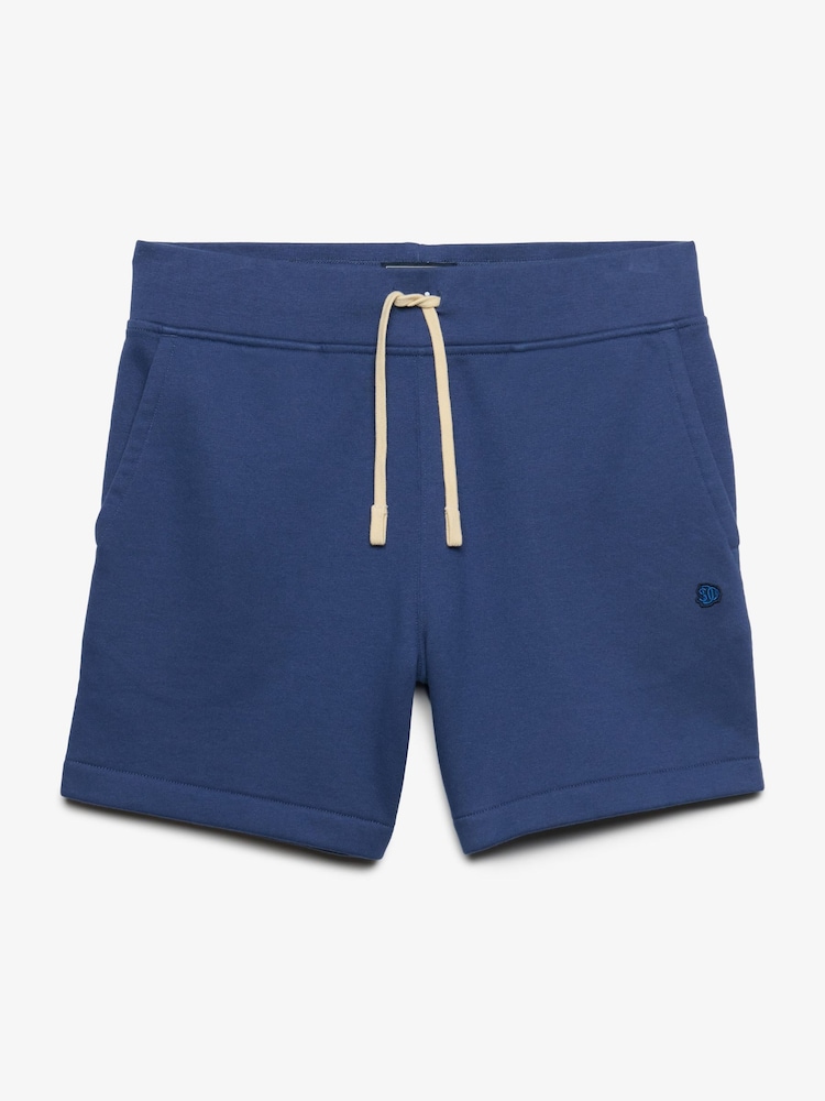 Superdry Blue Monogram Shorts - Image 6 of 6 Superdry Blue Monogram Shorts - Image 6 of 6