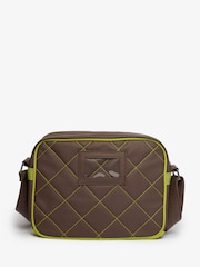 Superdry Brown Mini Alumni Cross-Body Bag - Image 2 of 4