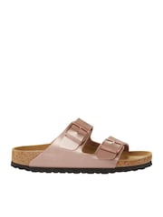 Birkenstock Copper Arizona Birko Flor Double Strap Sandals - Image 1 of 3