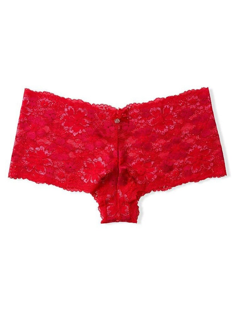 Victoria's Secret Lipstick Red Lace Short Knickers - Image 4 of 4