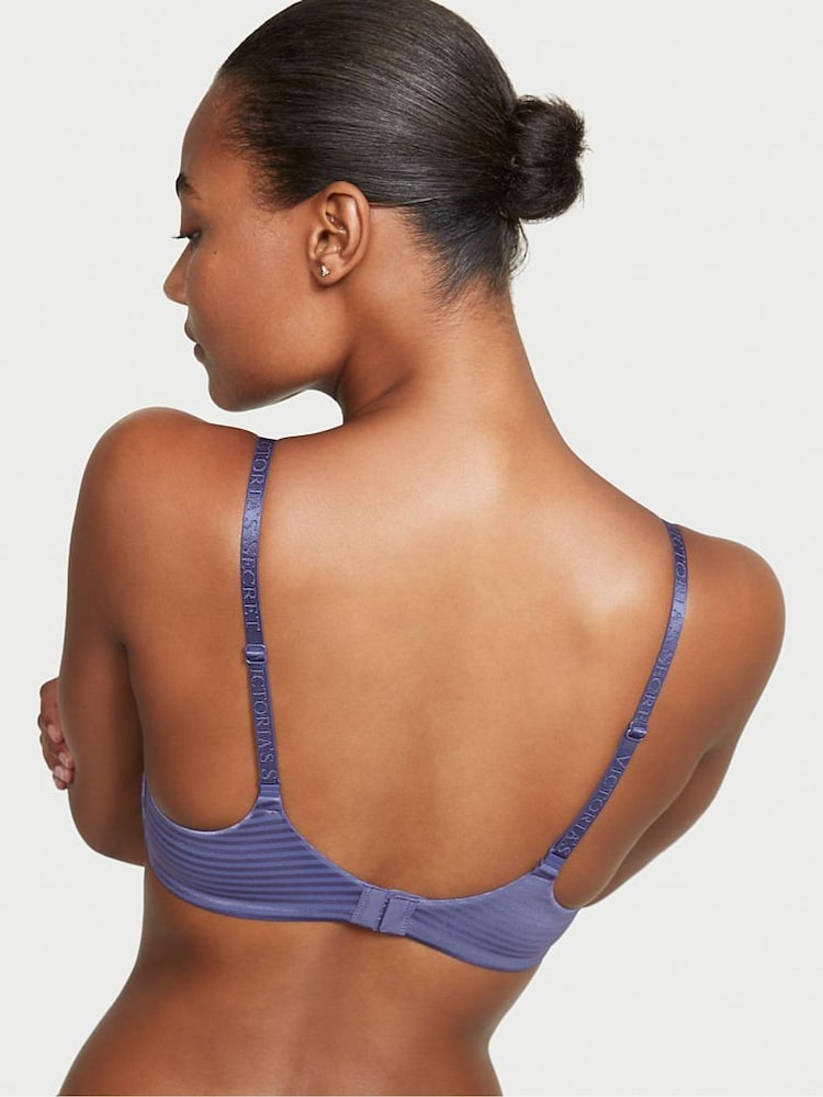 Victoria's Secret Frosted Blueberry Blue Lightly Lined Wireless Bra - Image 2 of 4