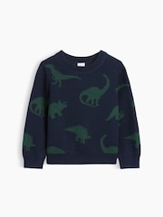 Dinosaure de marine - Pull Gap à col rond (6mois-5ans) - Image 1 sur 2